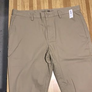 Old Navy Ultimate Flex Chino Tan 36/34